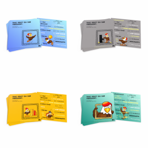 Universelle Grußkarten im Set